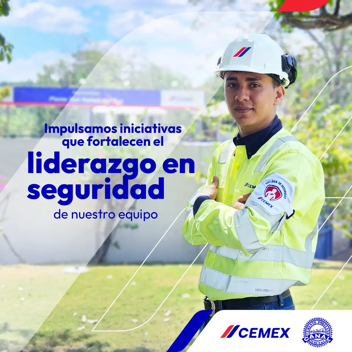 Personal de Cemex y contratistas renuevan su compromiso con la seguridad en Planta San Rafael del Sur.
